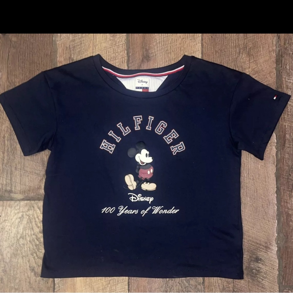 Disney x Tommy Hilfiger Girls Youth Large (12/14) Navy Blue - Mickey Mouse